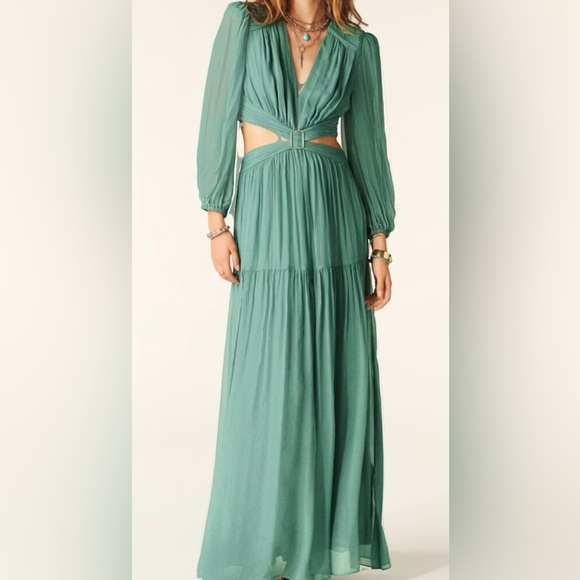 green emerald velvet dress Bashe Cotton Maxi Over Dress - Green | Disturbia